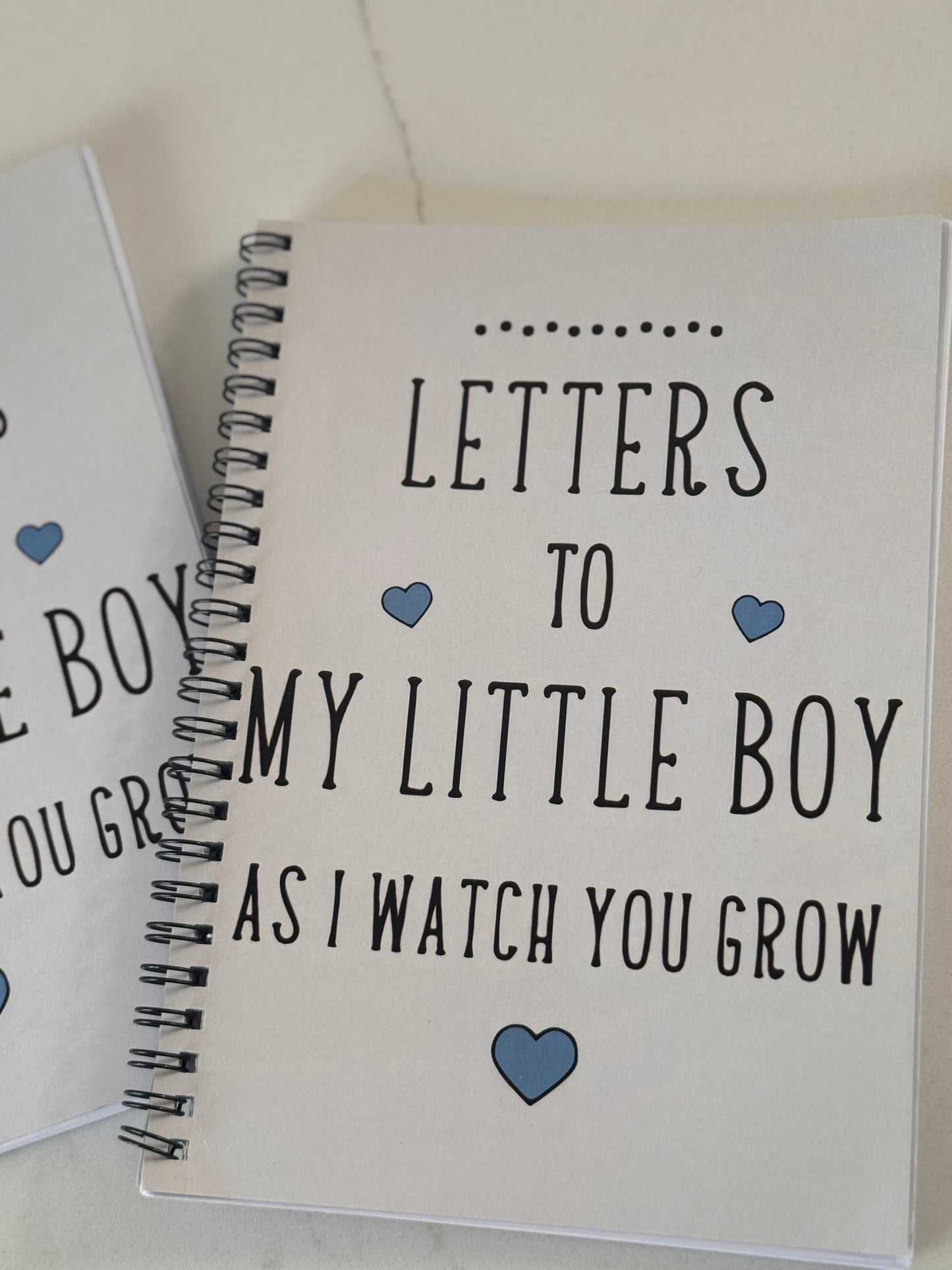 Letters to My Little Boy Memory Journal – A Keepsake Notebook for Parents