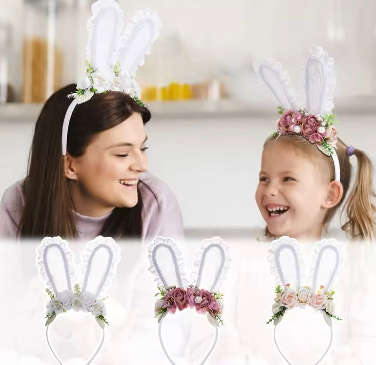 Easter Bunny Ear Headband