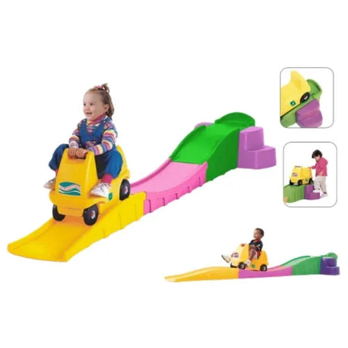 Kids Roller Coaster Ride-On Track – Indoor & Outdoor Toddler Coaster Car