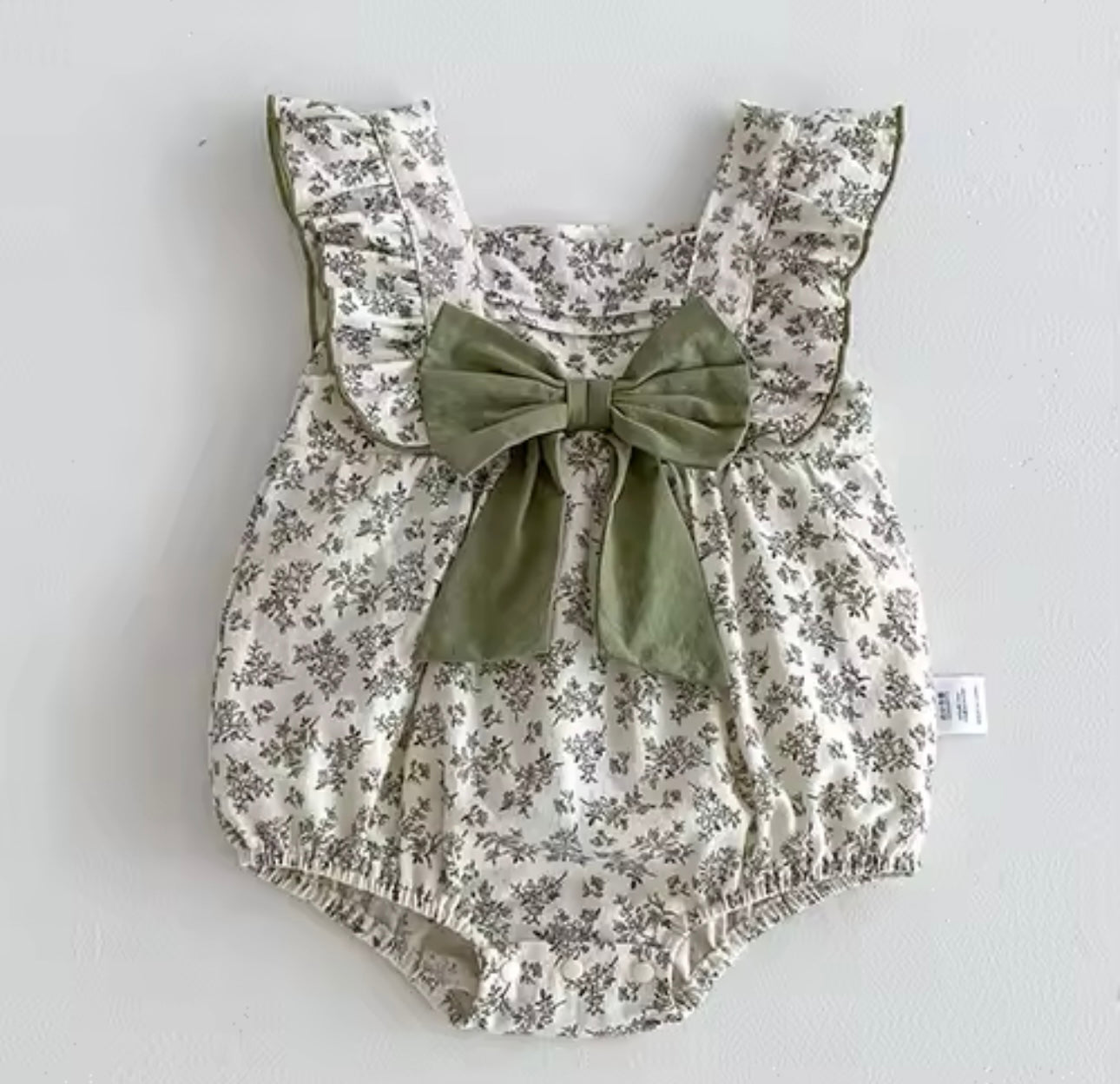 Lori floral cotton romper