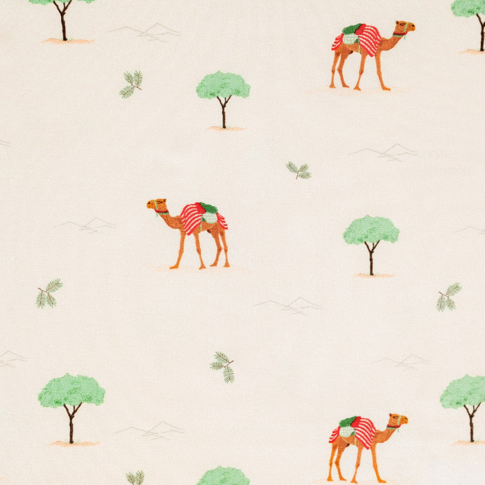 Bamboo Pajamas in Camel