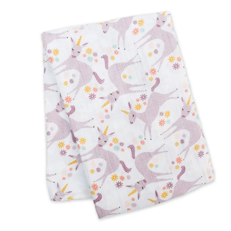 Lulujo muslin sale swaddle