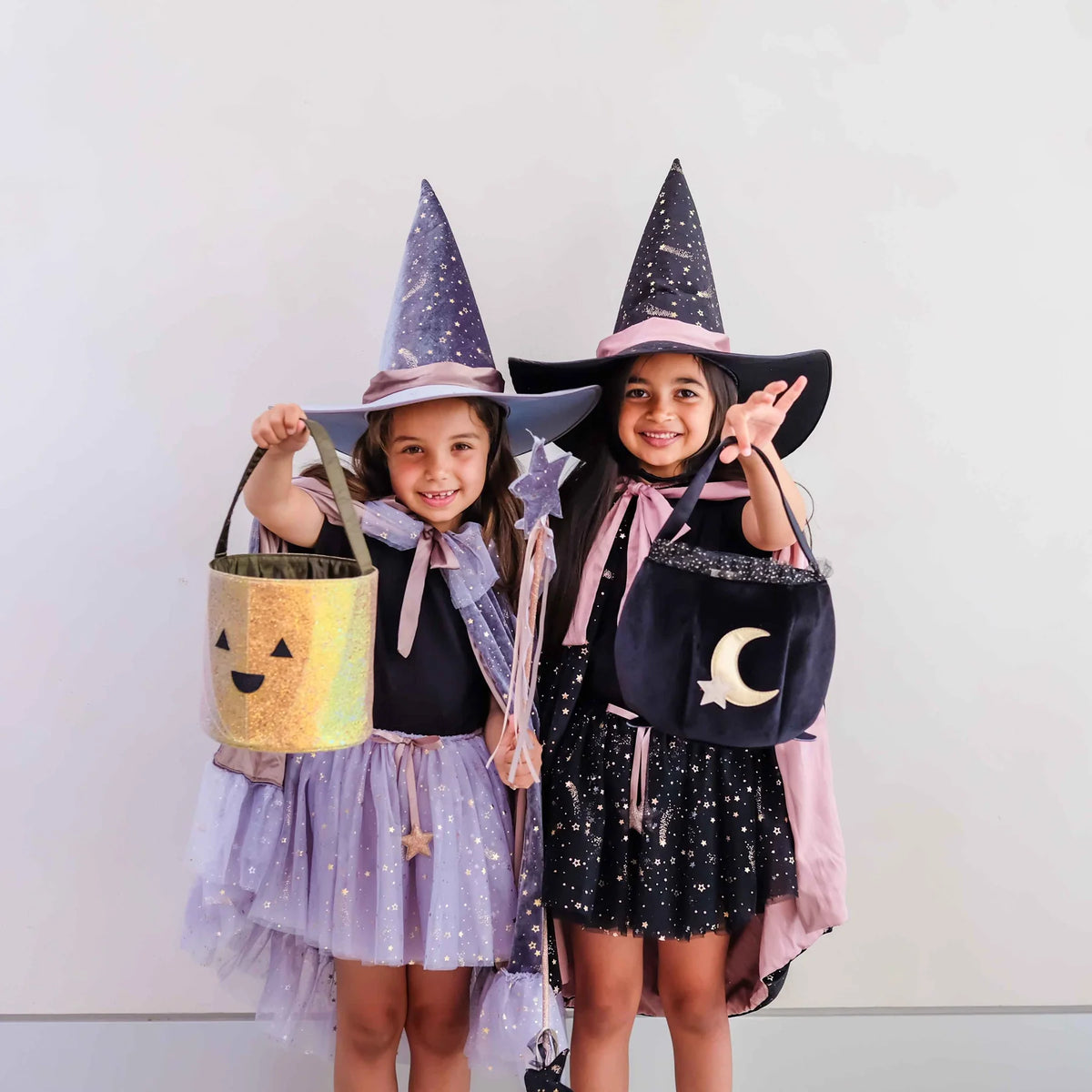Glitter Pumpkin Trick or Treat Bag