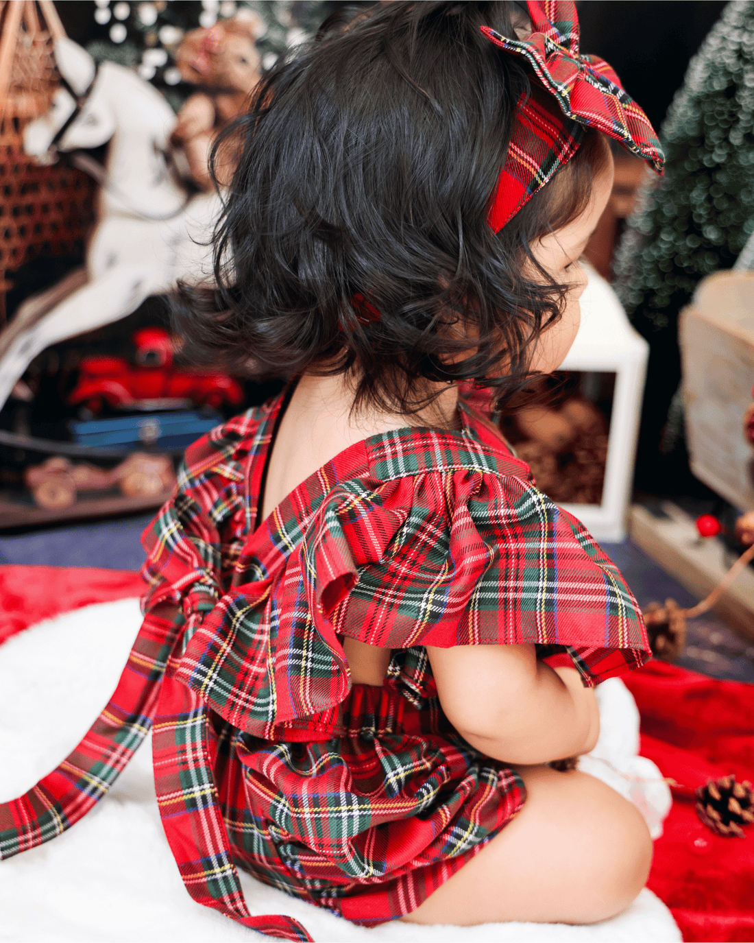 Tartan Lilly Romper