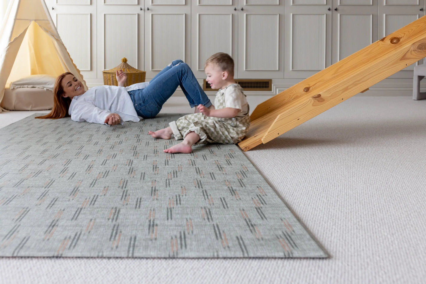 The Checker + Ludo XL Playmat