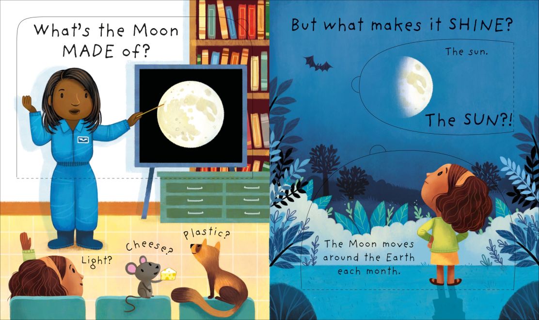Usborne: Very First Questions and Answers What is the Moon?