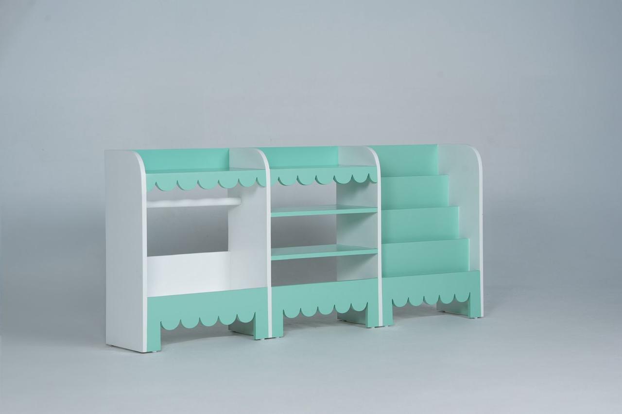 Mint Scallop Book Stand