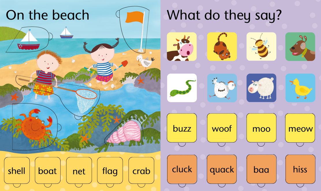 Usborne Lift-The-Flap Word Book