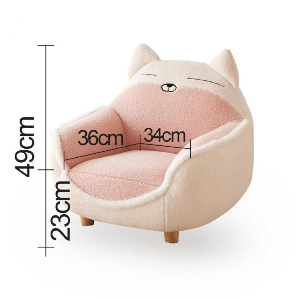 Slumber Kitty Bouclé Kids Armchair