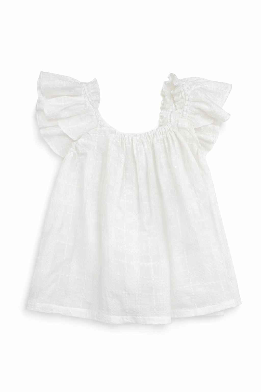 Sally Flutter Sleeve Dress