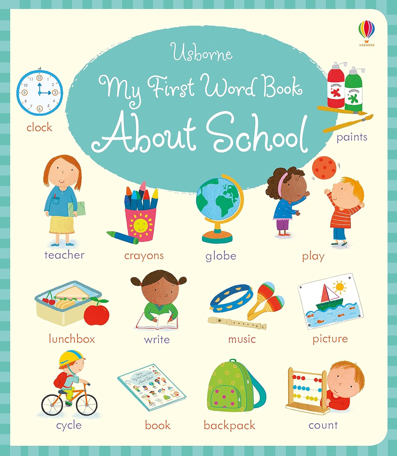 Usborne: My First Word Book About School