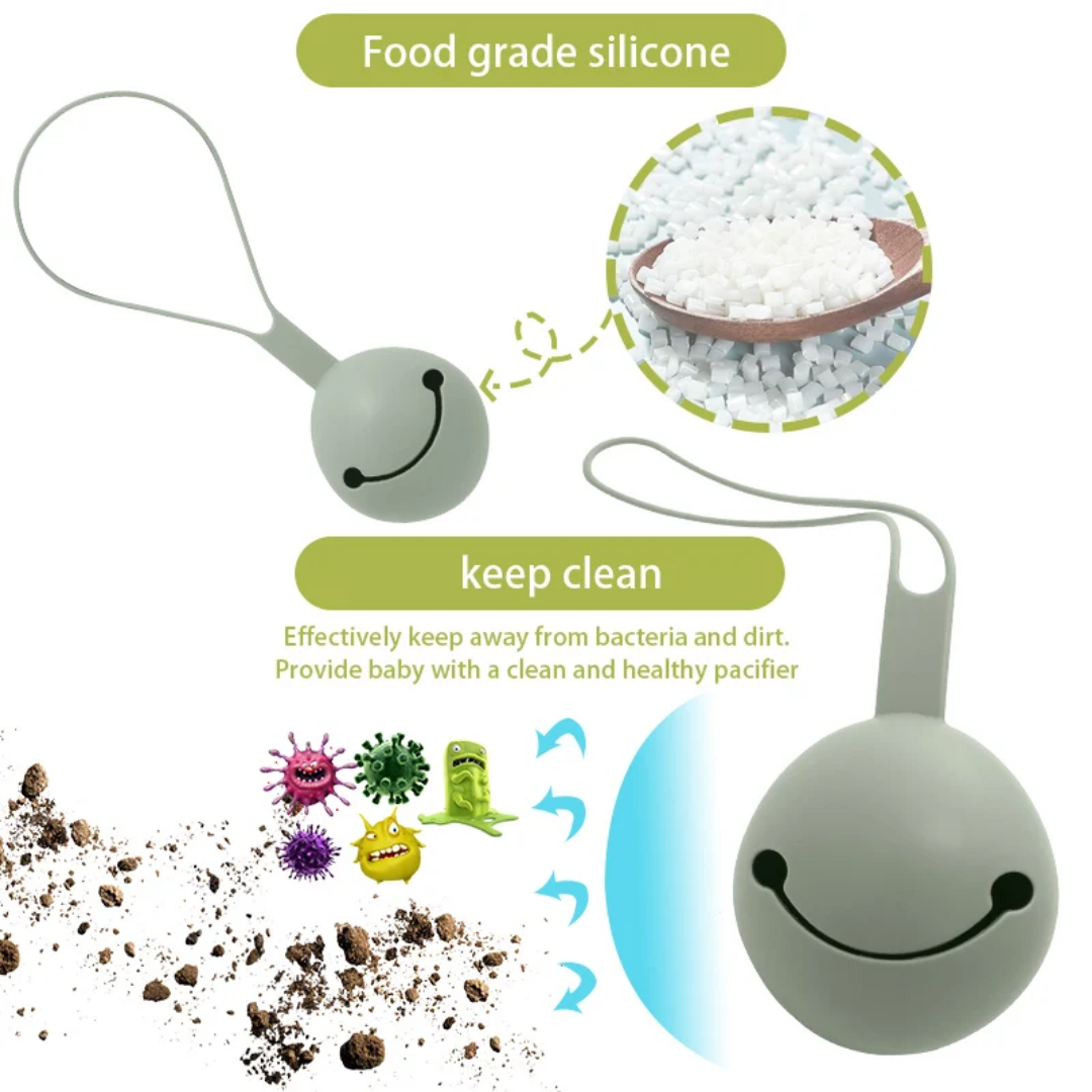 Silicone Baby Pacifier Storage Box