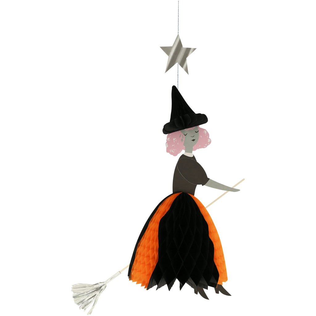 Flying Honeycomb Witch Decorations