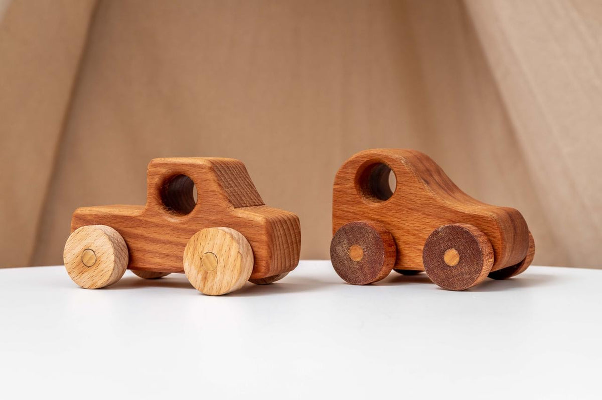 TWINVILLE-WOODEN CAR-PICKUP TRUCK - Maxims Baby Store