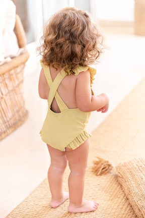 Colours Ruffled swimsuit