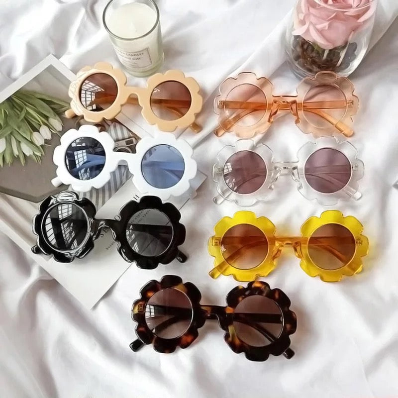 Retro Flower Sunglasses