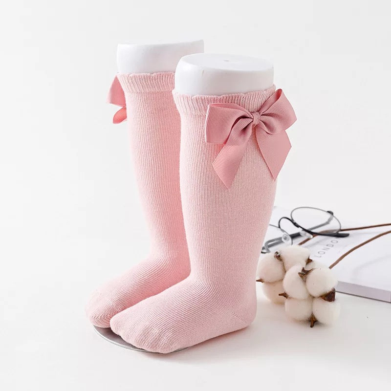 CHRISTMAS BOW SOCKS - Maxims Baby Store