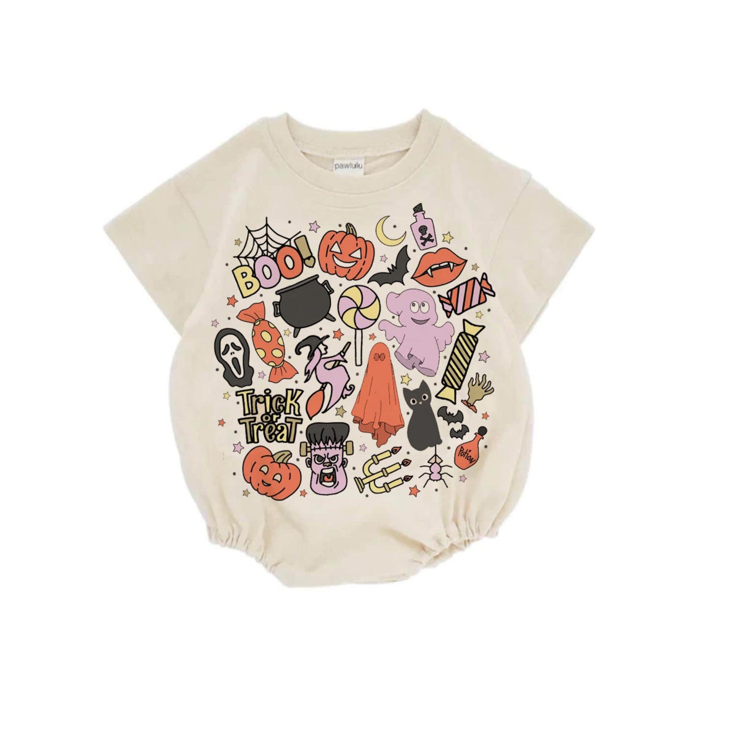 Boo-Halloween romper