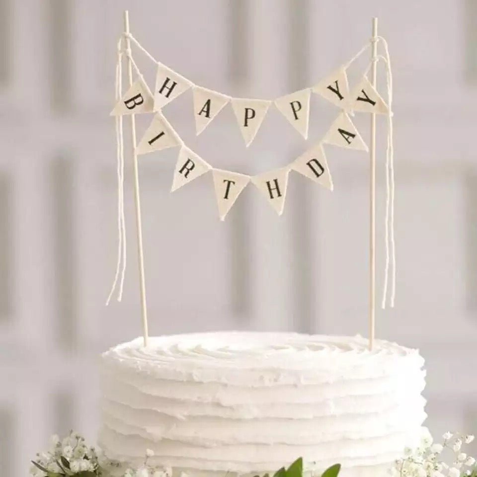 Happy birthday Cake topper