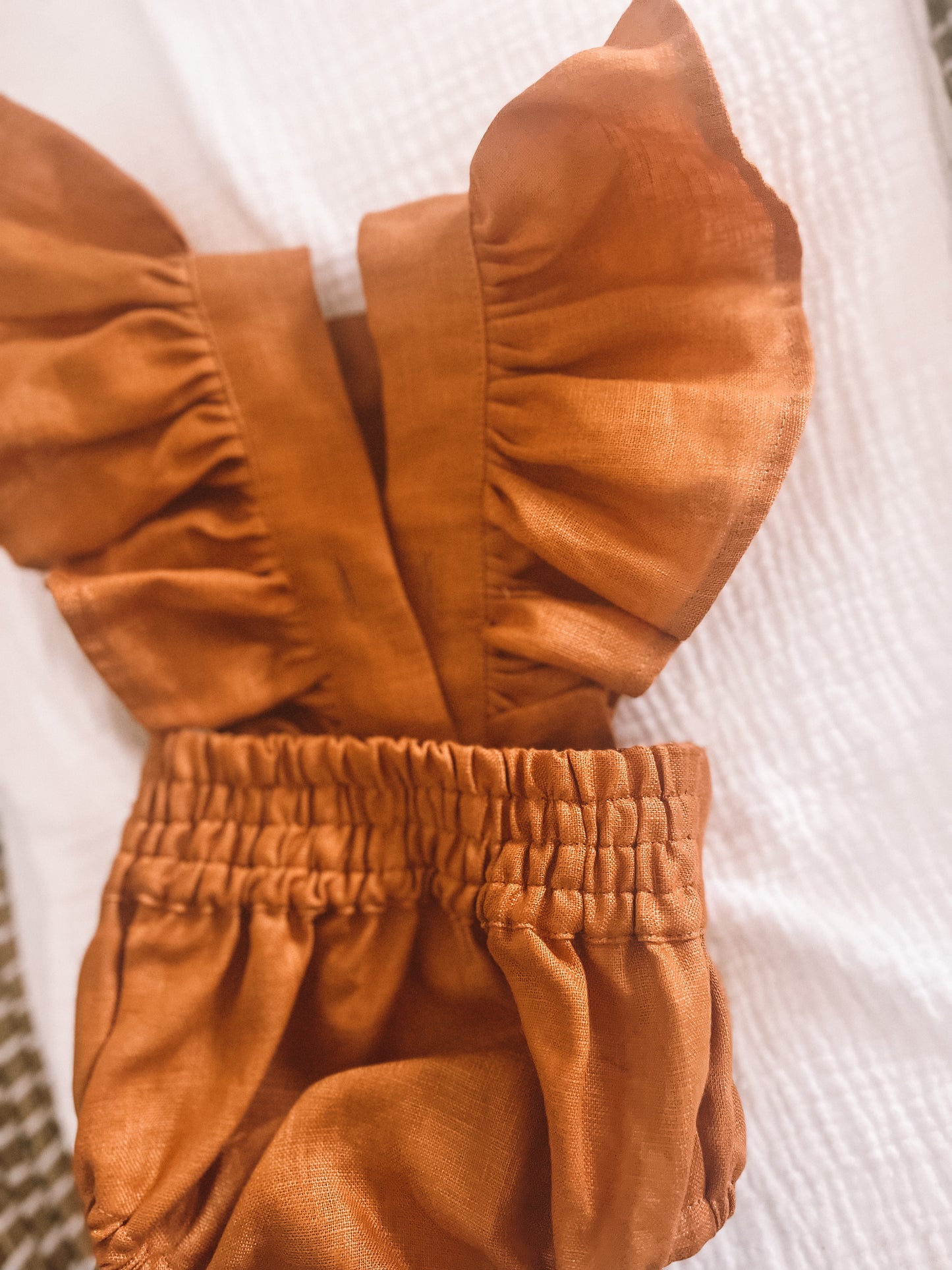 Sienna ruffle Romper