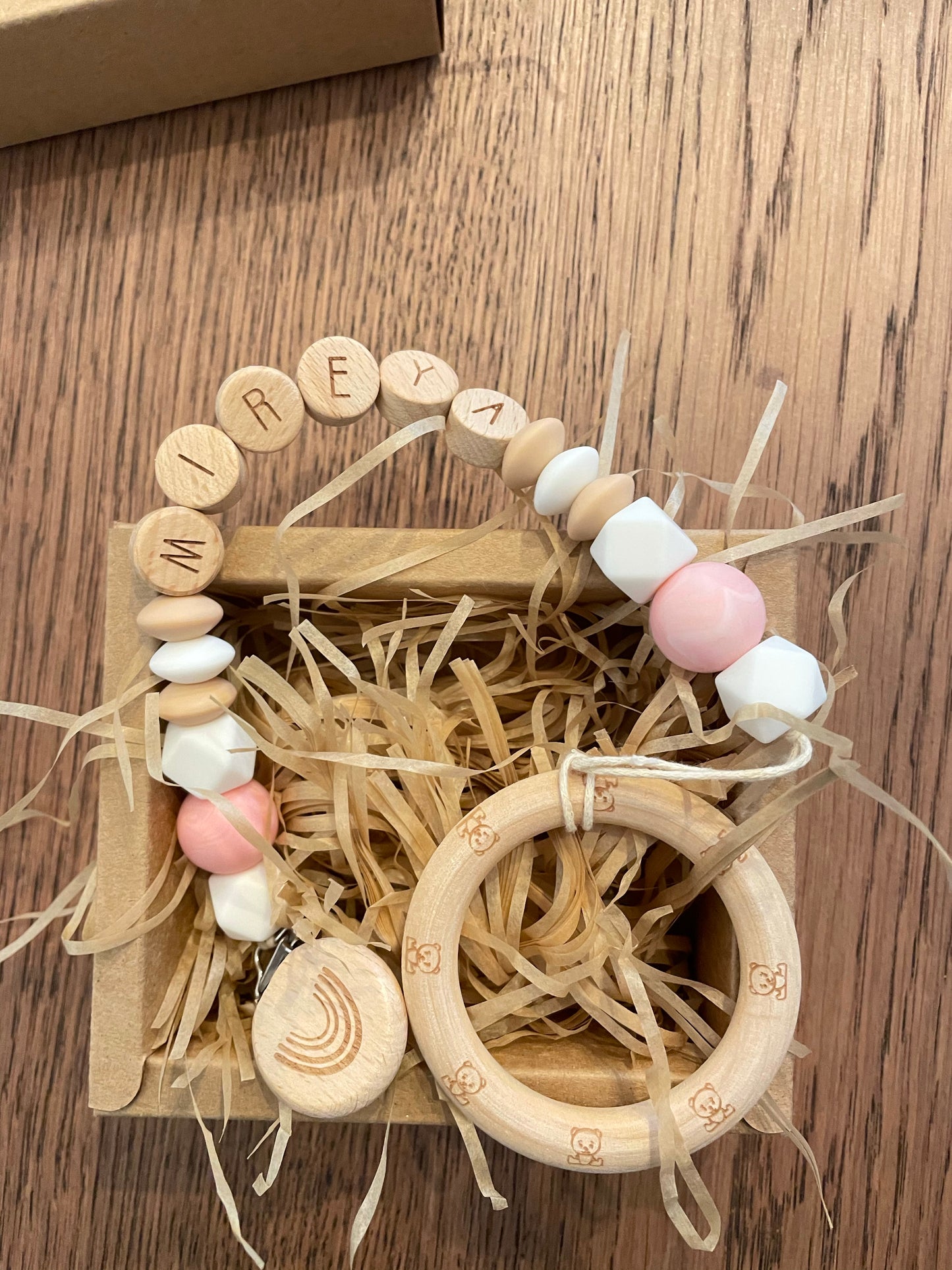 PERSONALISED PACIFIER CLIP - Maxims Baby Store