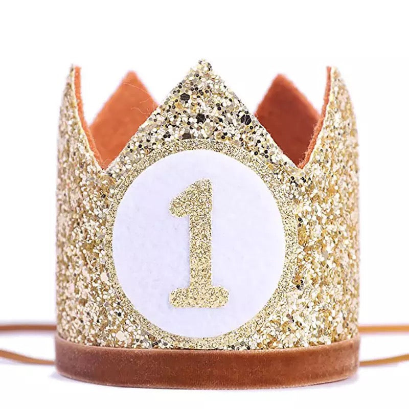 First birthday crown