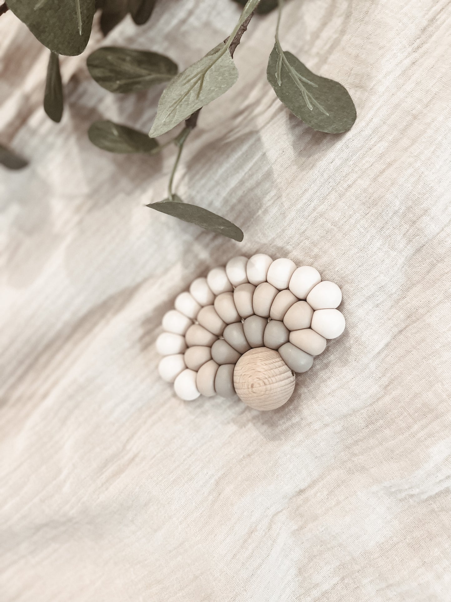 Rainbow beads teether