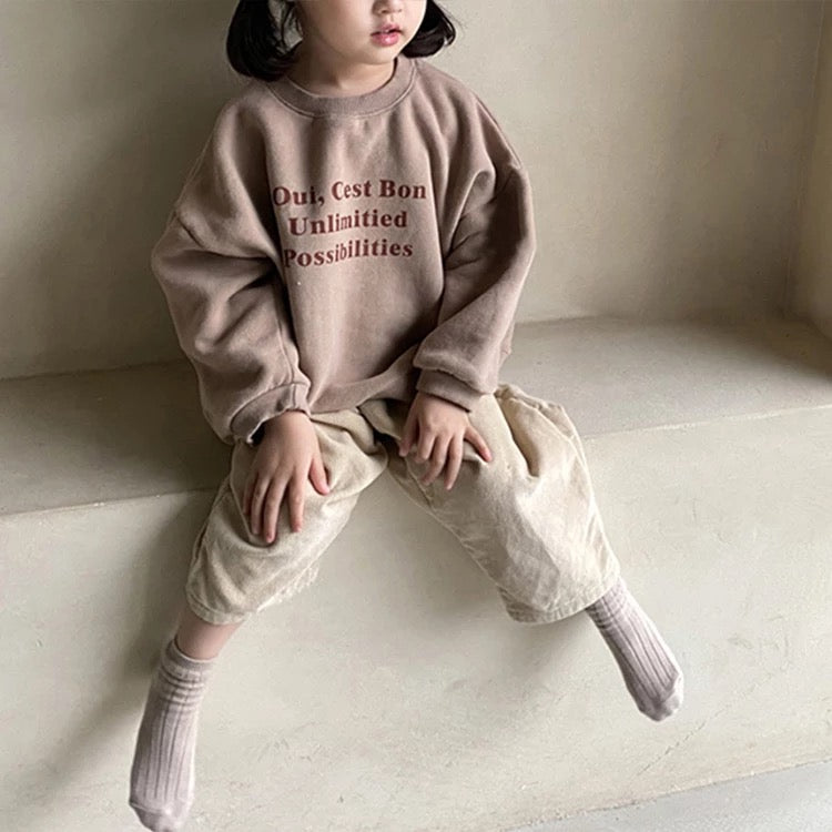 UNLIMITED POSSIBILITIES SWEATSHIRT - Maxims Baby Store