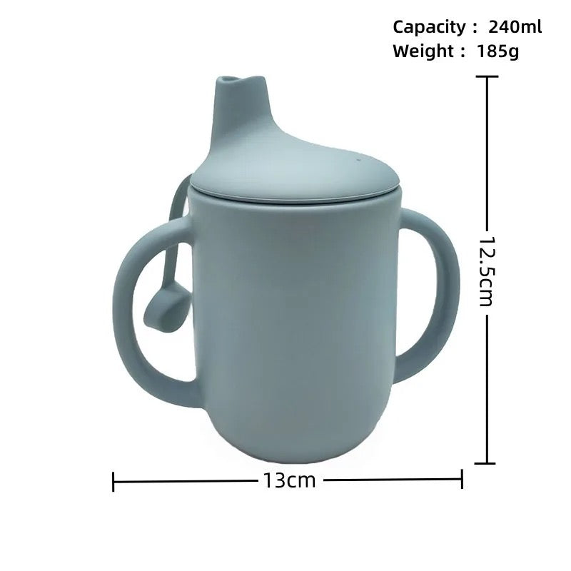 Leak proof off toddler training sippy cup