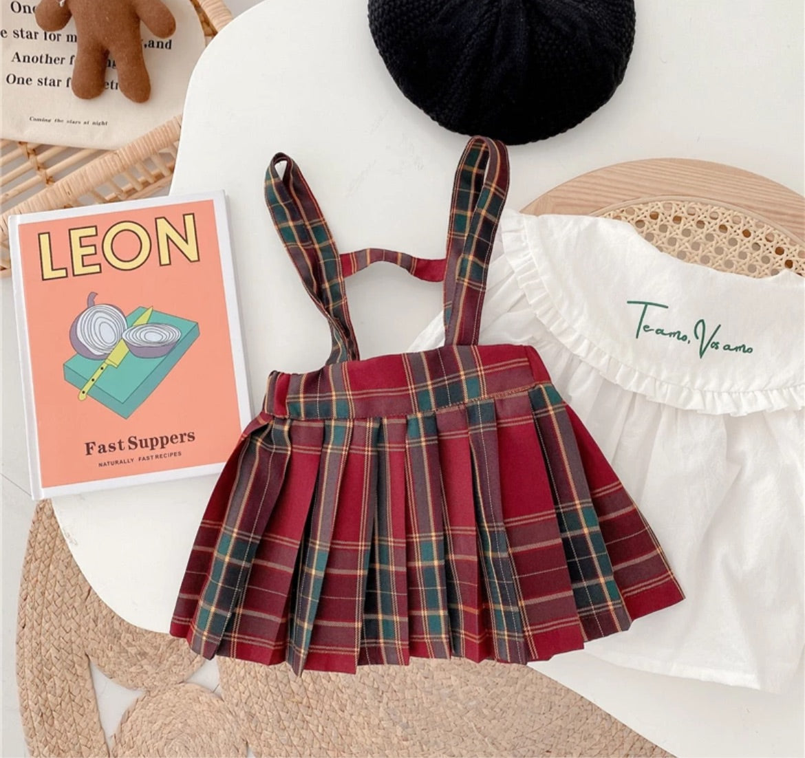 CHRISTMAS PLAID SLING SET - Maxims Baby Store