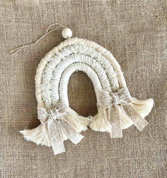 Knitted Wire wall Decor