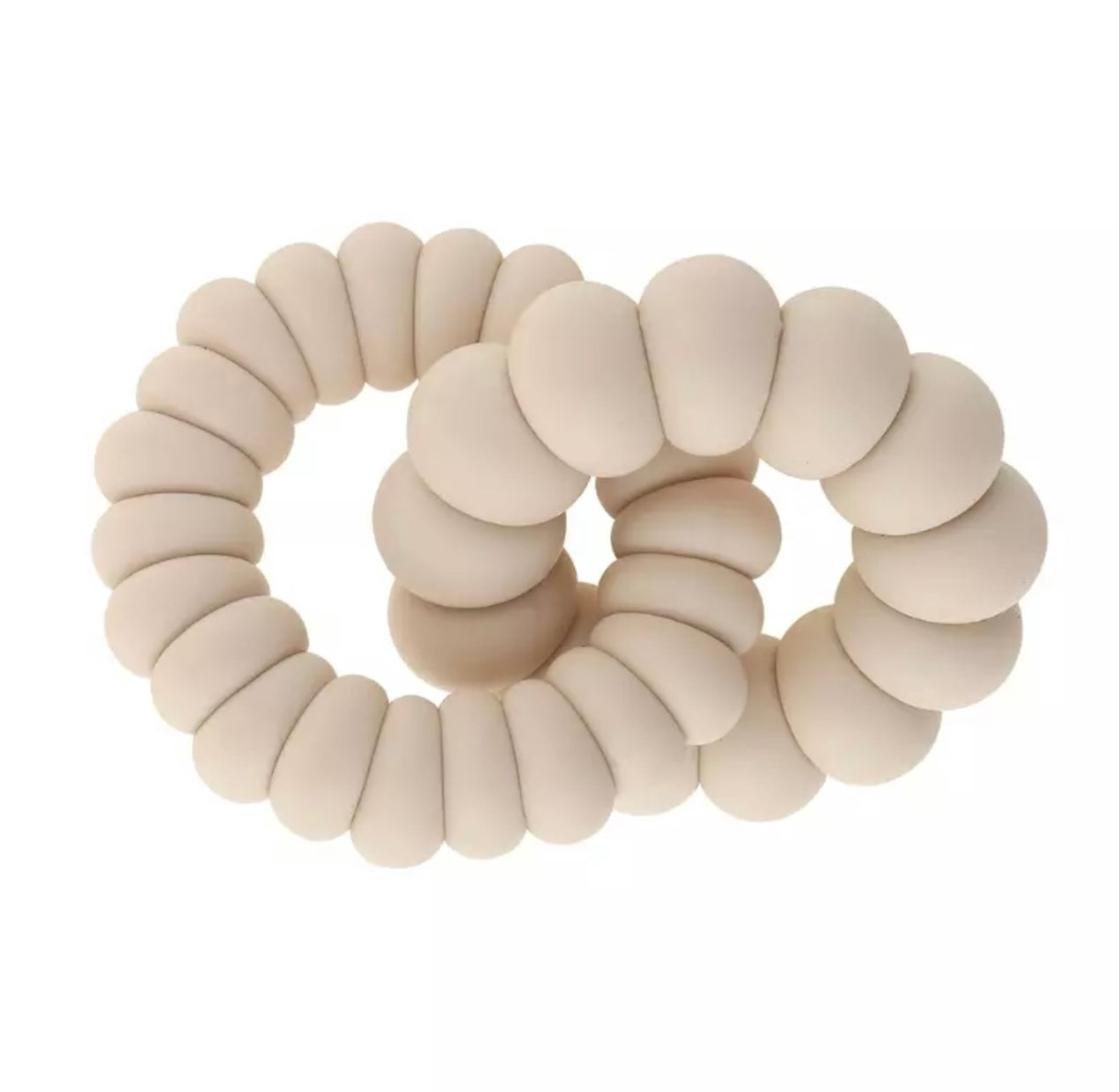 Beaded Ring Silicon Teether