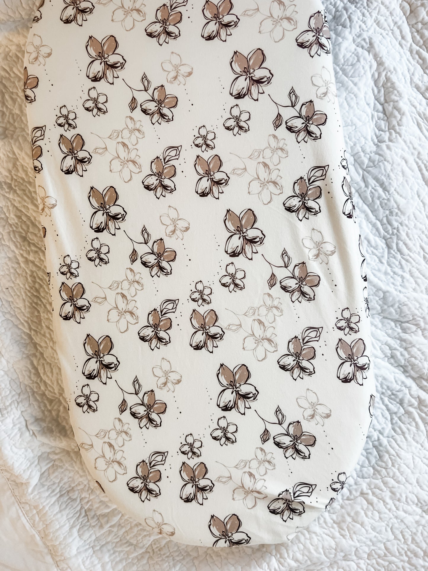 Changing mat cover-Doodle flower