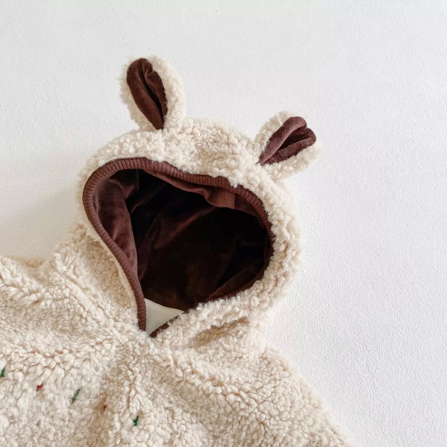 Embroidered Deer Christmas Romper/Bodysuit