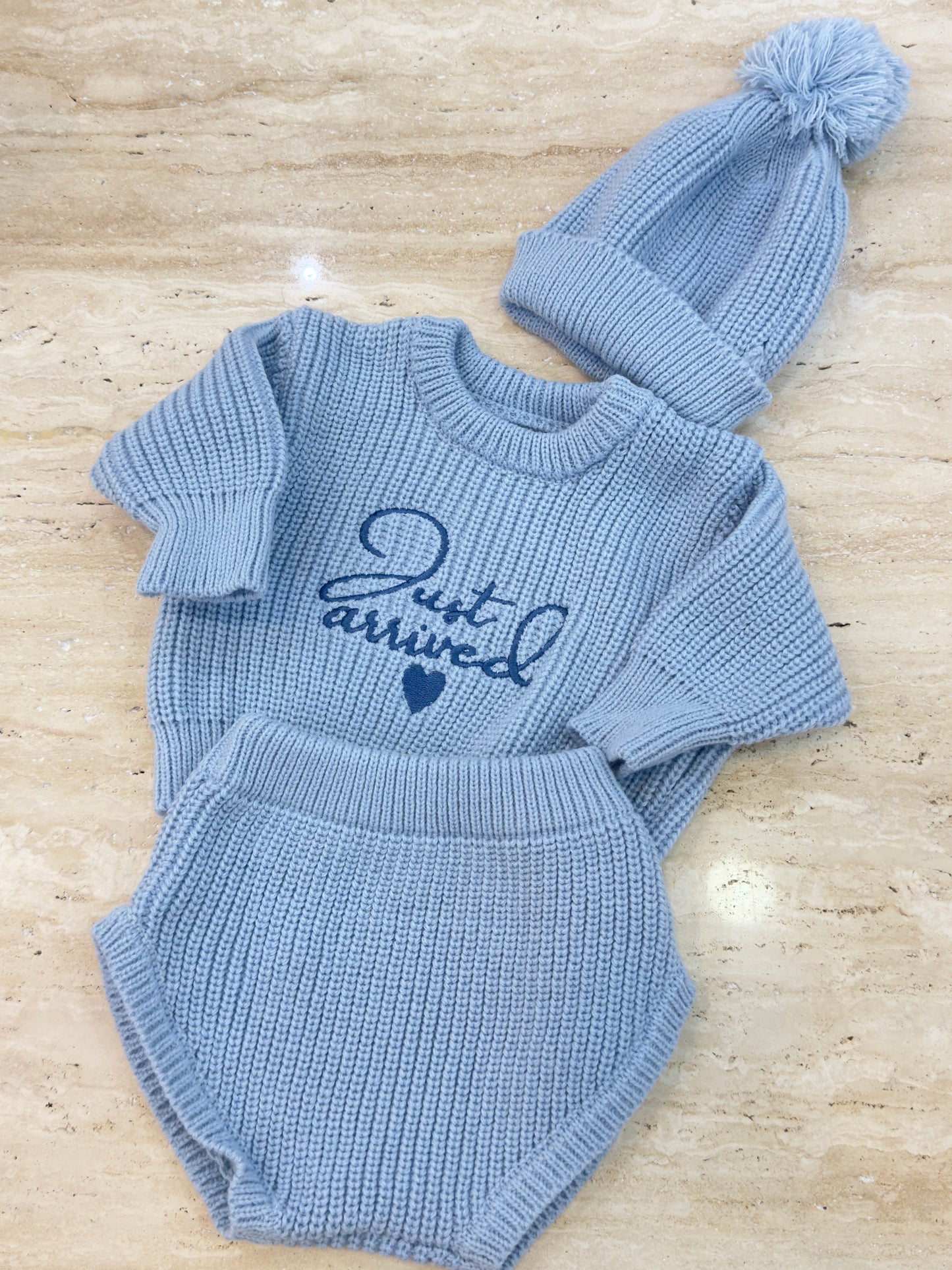 Just Arrived newborn announcement  Outfit