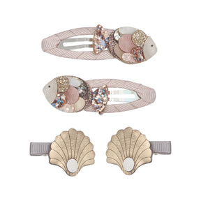 Fish and Shell Clips By The Seaside