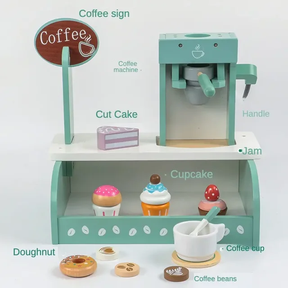 Pretend Simulation Coffee Cafe Machine Shop