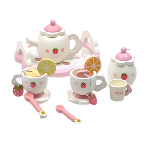 Wooden Simulation Afternoon Tea Kitchen Set