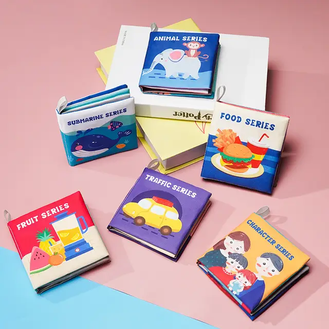 Baby Cloth Soft Book: Animal Series