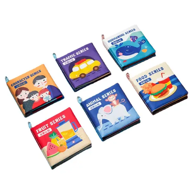 Baby Cloth Soft Book: Food Series