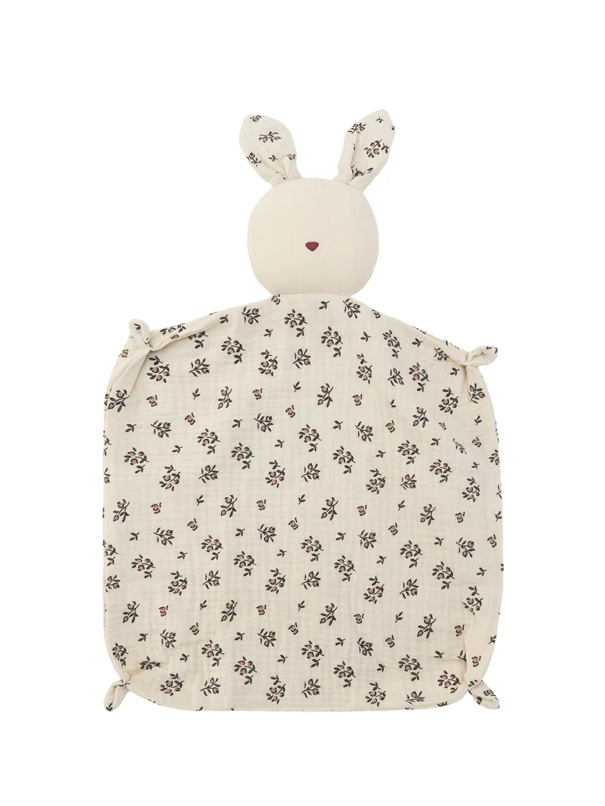 Personalised Muslin Bunny Comforter
