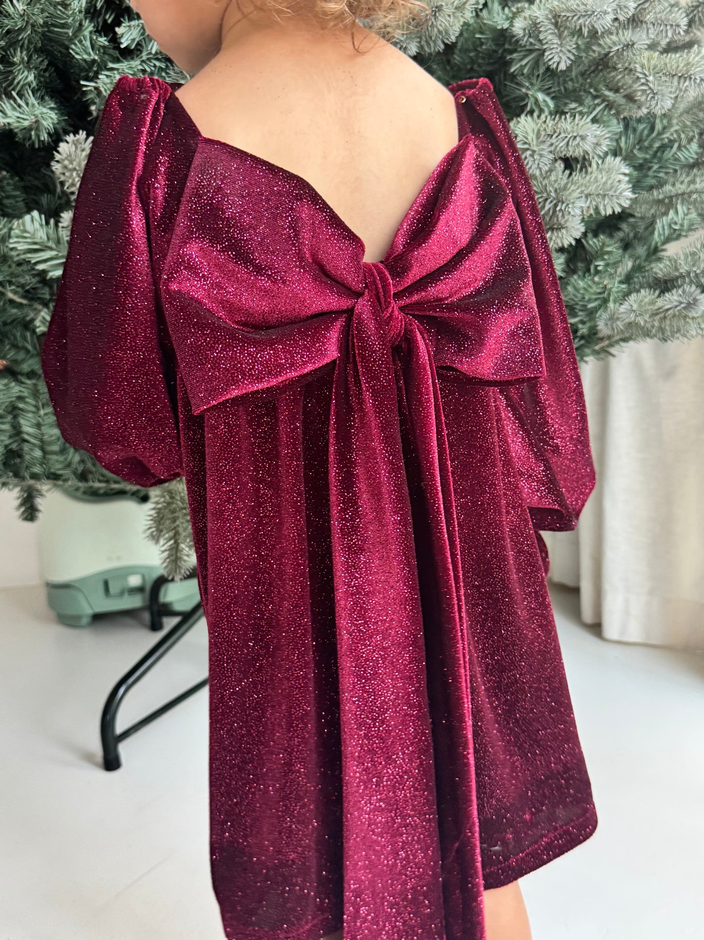 Sparkly Big Bow dress- Few Pieces Available