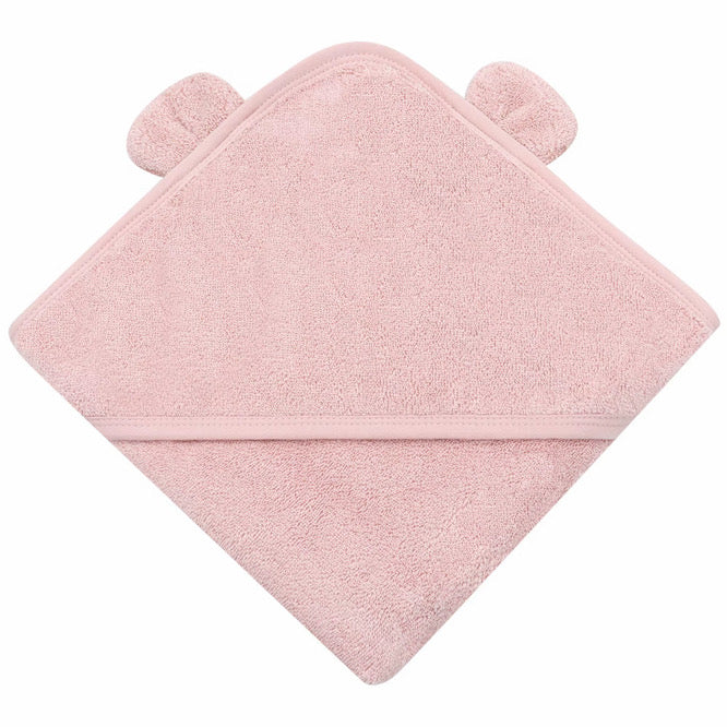 Personalised Organic Cotton Baby Hooded Towel with Bear Ears