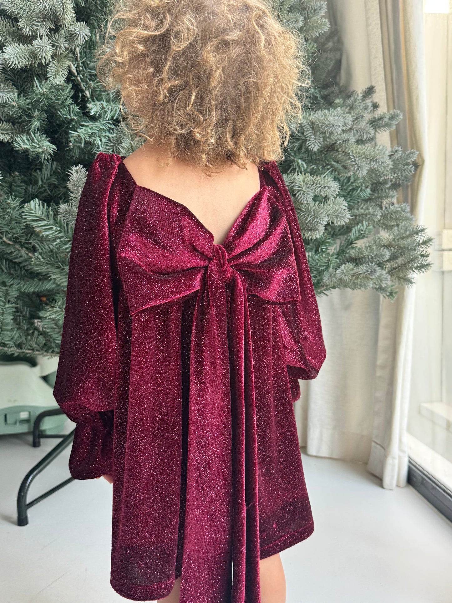 Sparkly Big Bow dress- Few Pieces Available