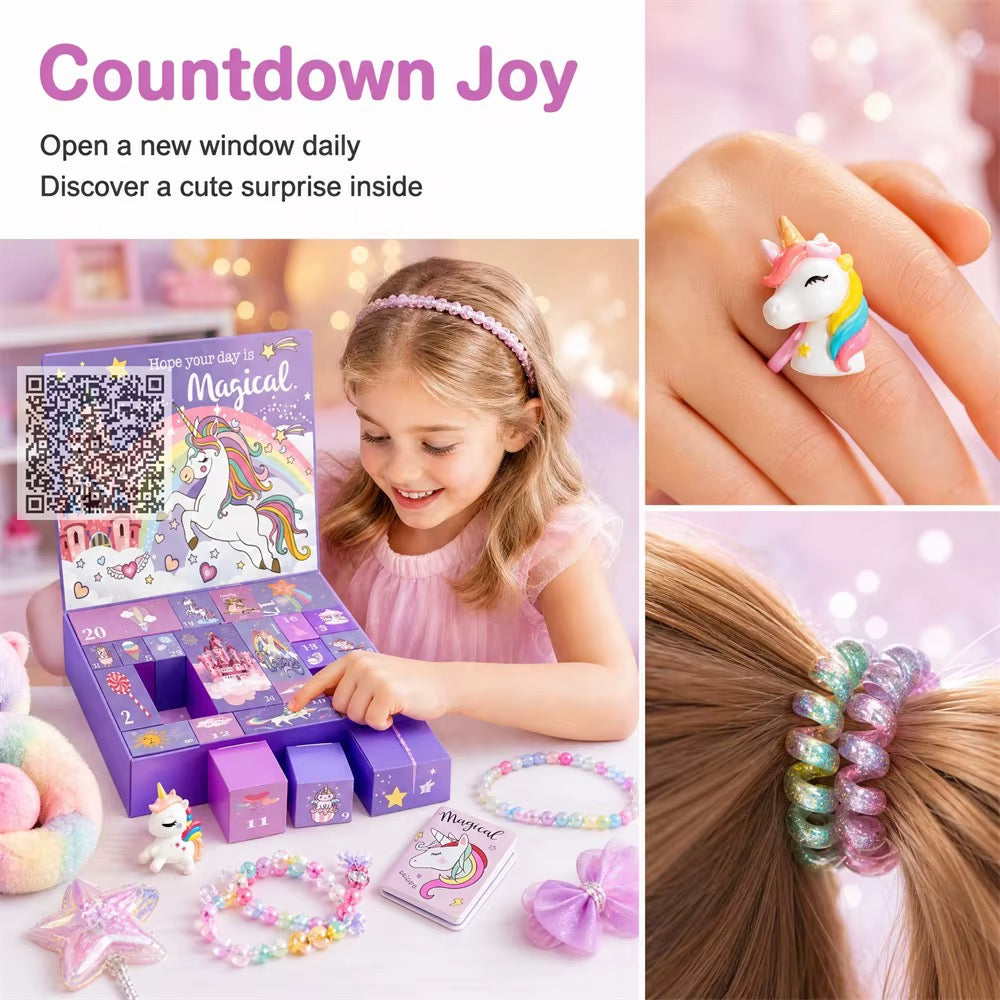 Kids Advent Calendar – 24 Days of Unicorn Christmas Surprises
