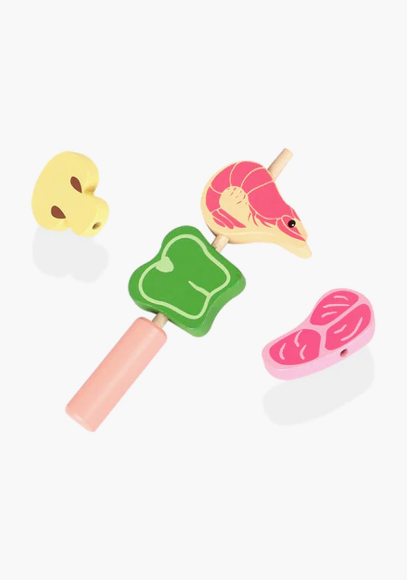 Wooden Kitchen Play Set