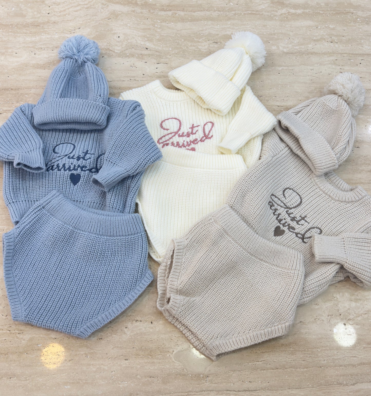 Just Arrived newborn announcement  Outfit
