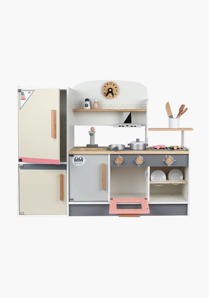 Wooden Kitchen Play Set