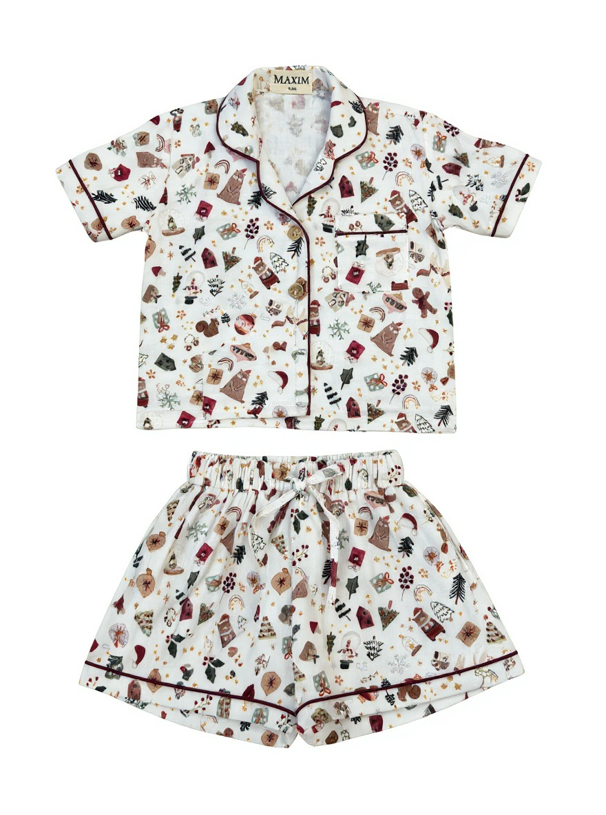 Merry Moments Kids Christmas Pyjama Set-Limited Edition