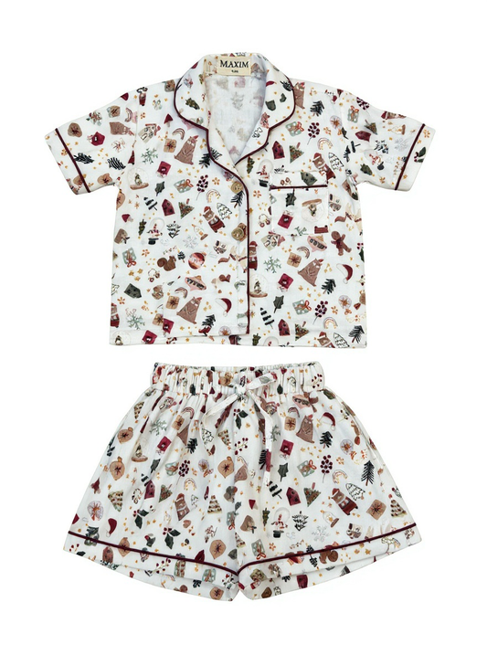 Merry Moments Kids Christmas Pyjama Set-Limited Edition